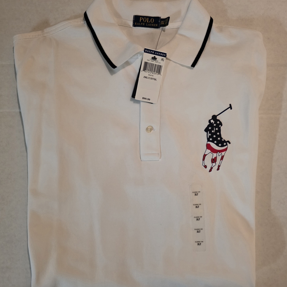 Polo by Ralph Lauren White Men's Shirt